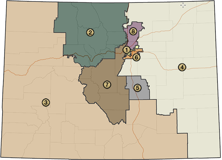 Colorado Congressional Districts